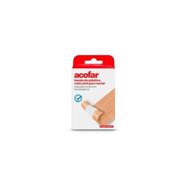 Acofar Apósito Adhesivo Piel 10x6cm 10uds