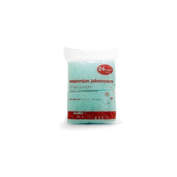 Esponjas Jabonosas Acofar 24 Uds