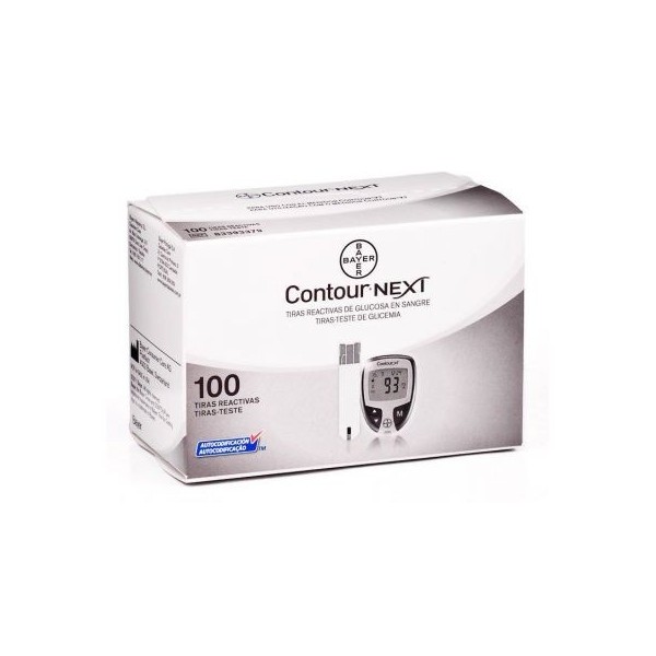 Contour Next 100 Tiras Reactivas