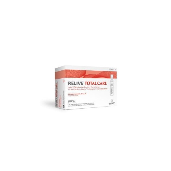 Relive Total Care Gotas Oft 0,4ml 20u