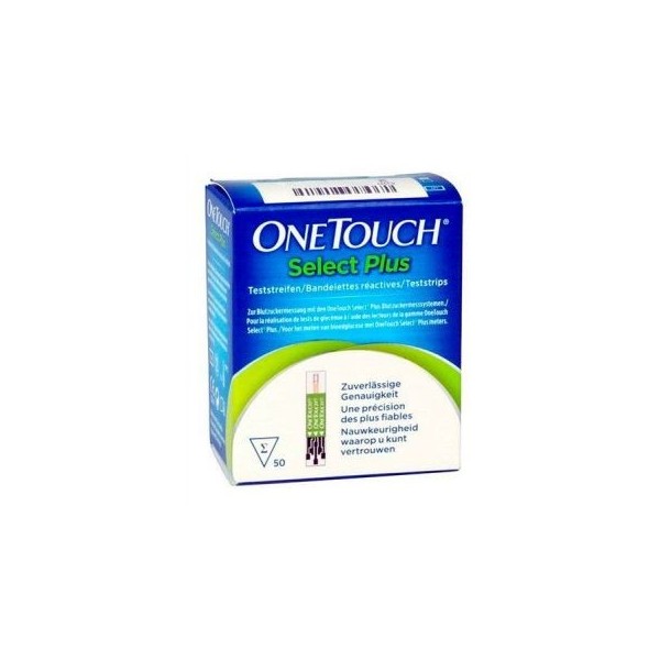 Onetouch Select Plus Tiras Reactivas Glucemia 100uds