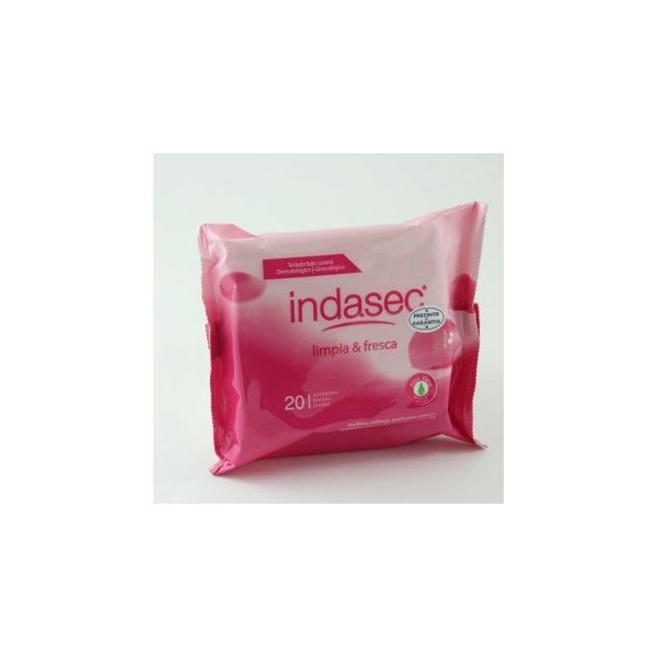 Indasec Toallitas Intimas 20 Uds