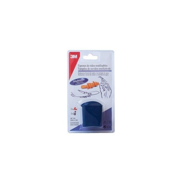 3m Tapones Oídos Reutilizables Agua Adulto 2uds