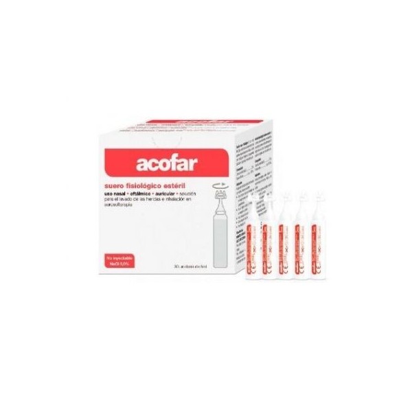 Acofar Suero Fisiológico Monodosis 30uds