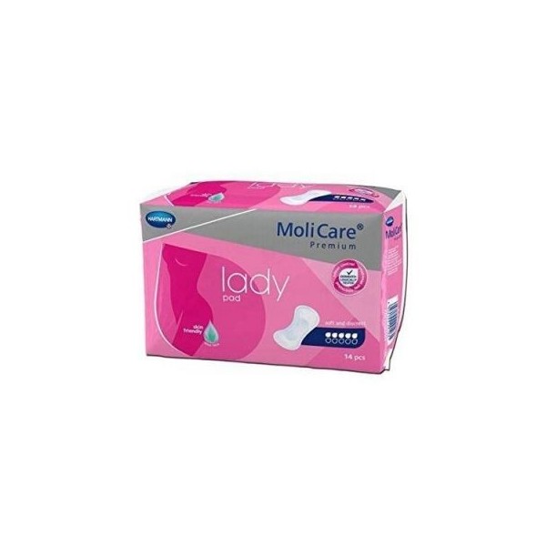Lindor / MolicareLady Pad Maxi Night 6 Gotas 14uds