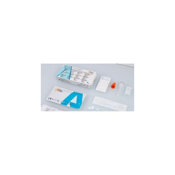 Test Nasal Combinado Autodiagnostico Antigenos Sars-cov-2 Y Gripe A/b Alltest (new Rp Imaging) 1 Test
