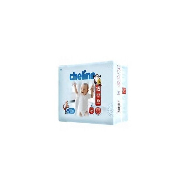 Chelino Pañal Infantil Talla 5 13-18 Kg 30 uds
