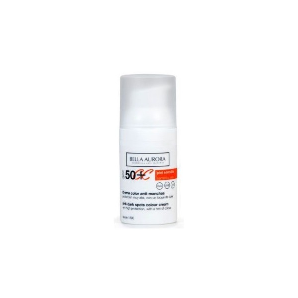 Bella Aurora Crema Color Anti-Manchas SPF-50+ 30 ml